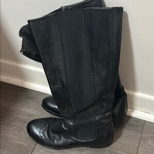 Emu Black Heeled Boots